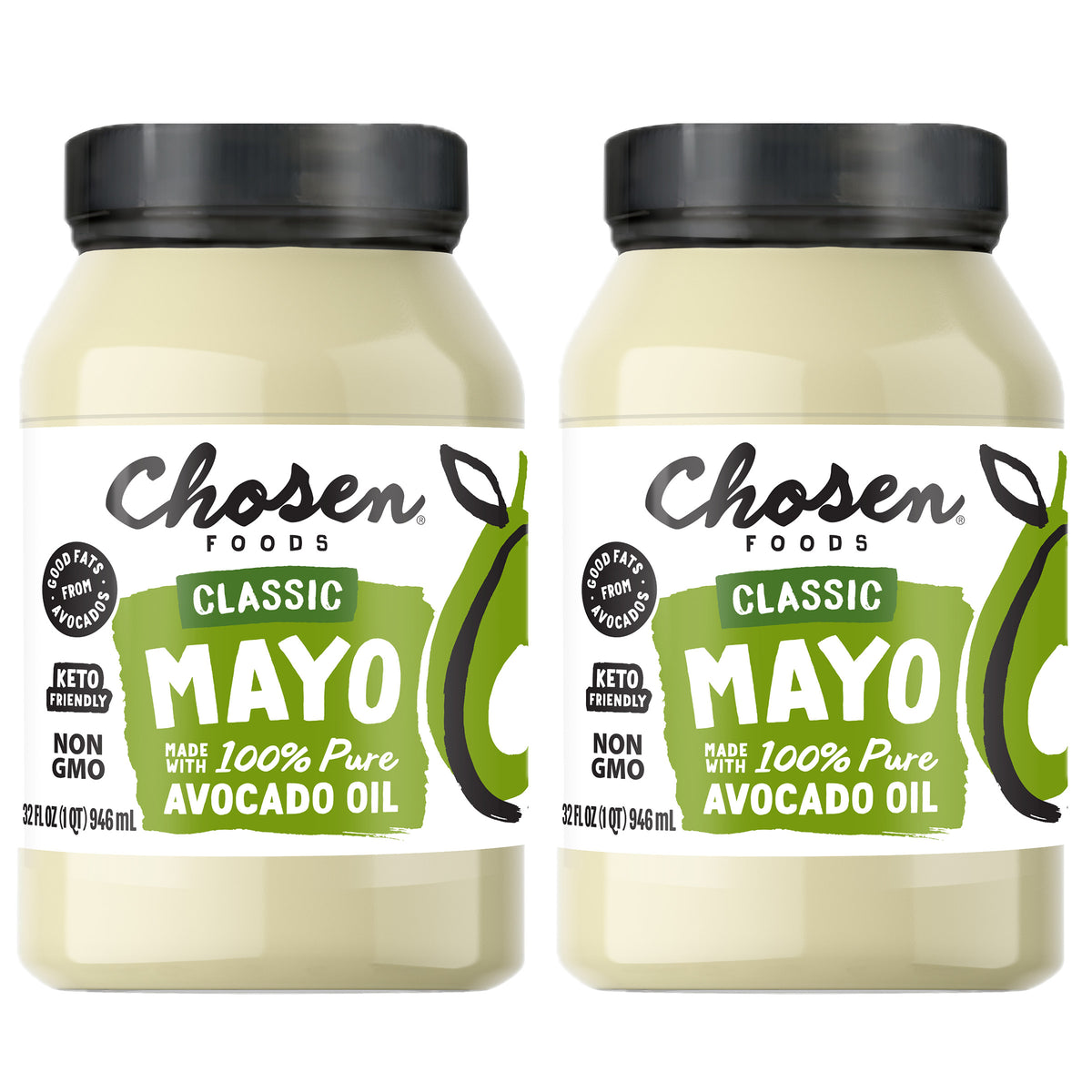 CHOSEN FOODS AVOCADO OIL MAYO 32 OZ