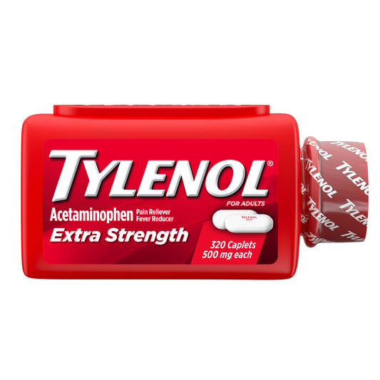 TYLENOL EXTRA STRENGTH 500MG CAPLETS 325 COUNT