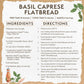Member's Mark Dried Basil Leaf, 6.25 oz.