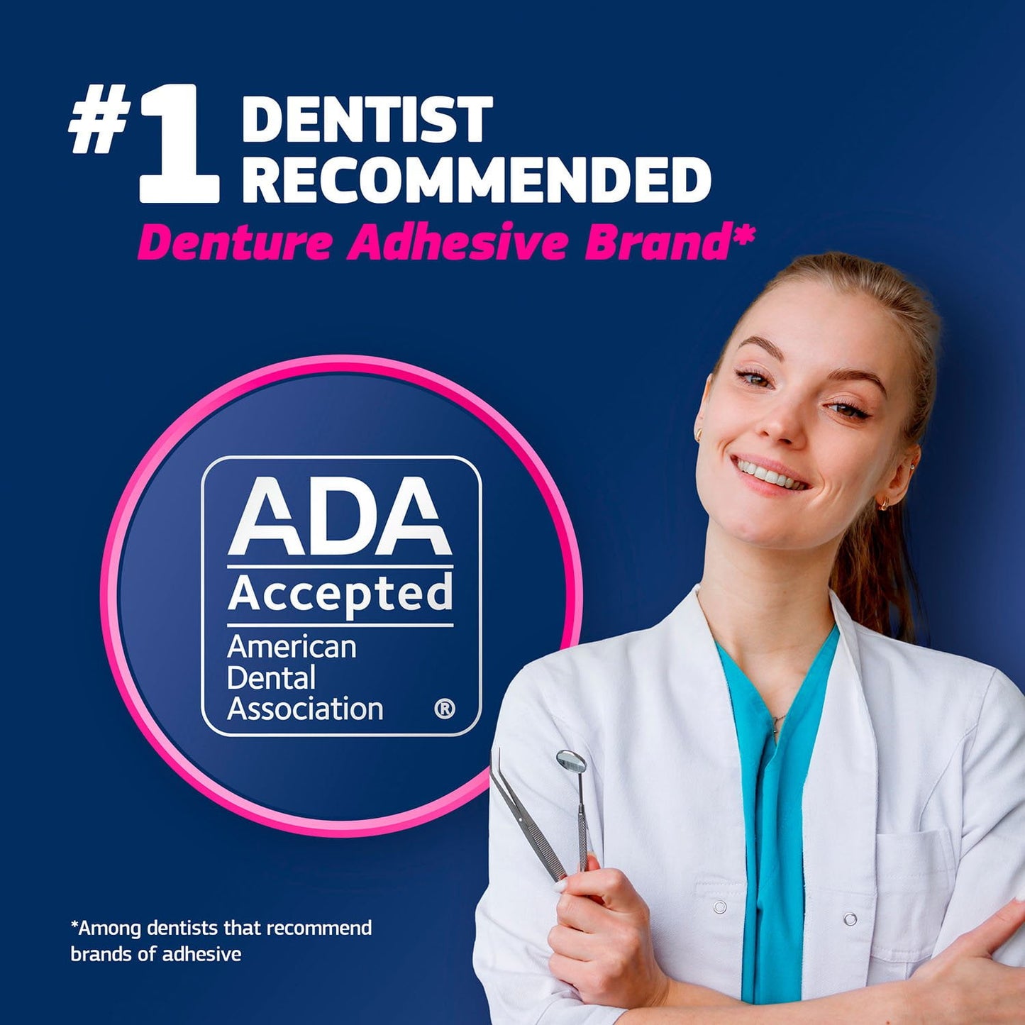 Fixodent Advanced Denture Adhesive, Max Hold, 2.2 oz., 4 pk.