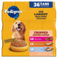 Pedigree Chopped Ground Dinner, Variety Pack, 13.2 oz., 36 ct.