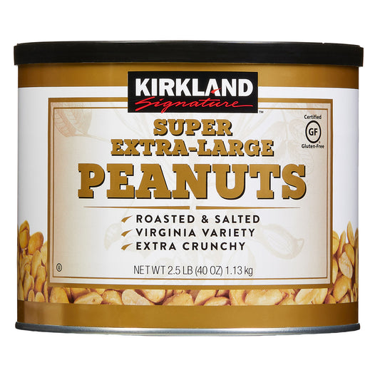 KIRKLAND SIGNATURE SUPER X-LARGE PEANUTS 40 OZ