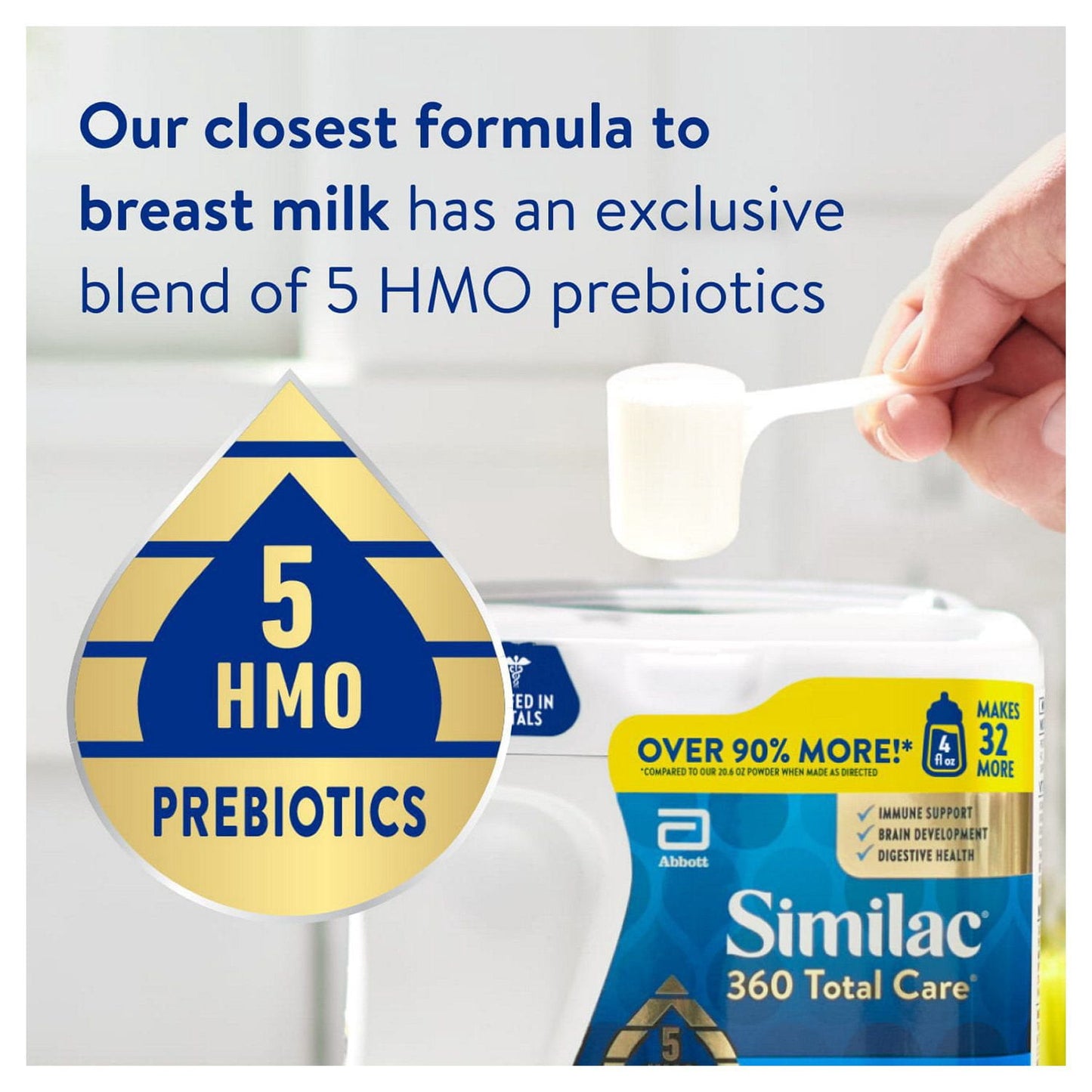 Similac 360 Total Care Infant Formula, 40 oz.