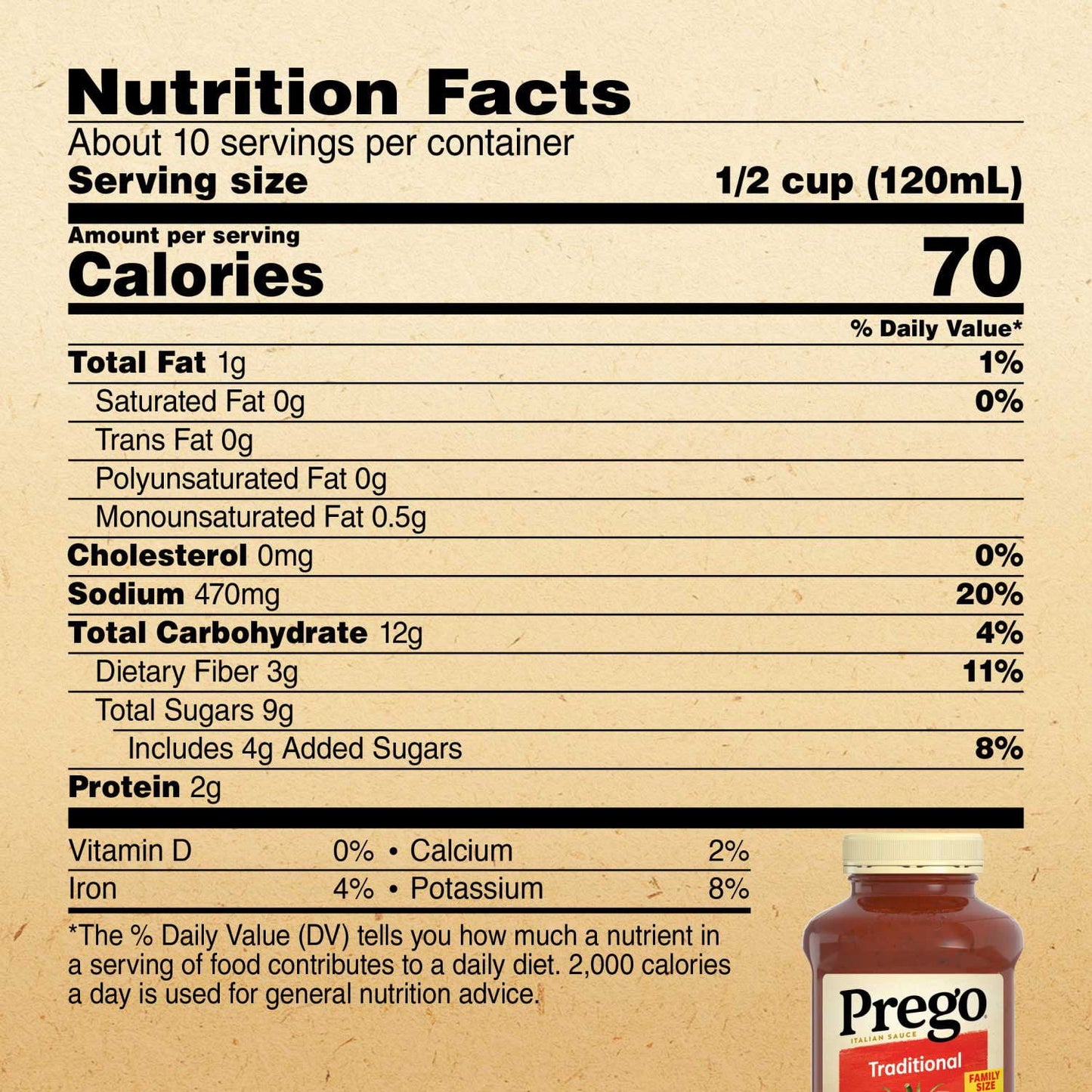 Prego Traditional Italian Sauce, 45 oz., 3 pk.