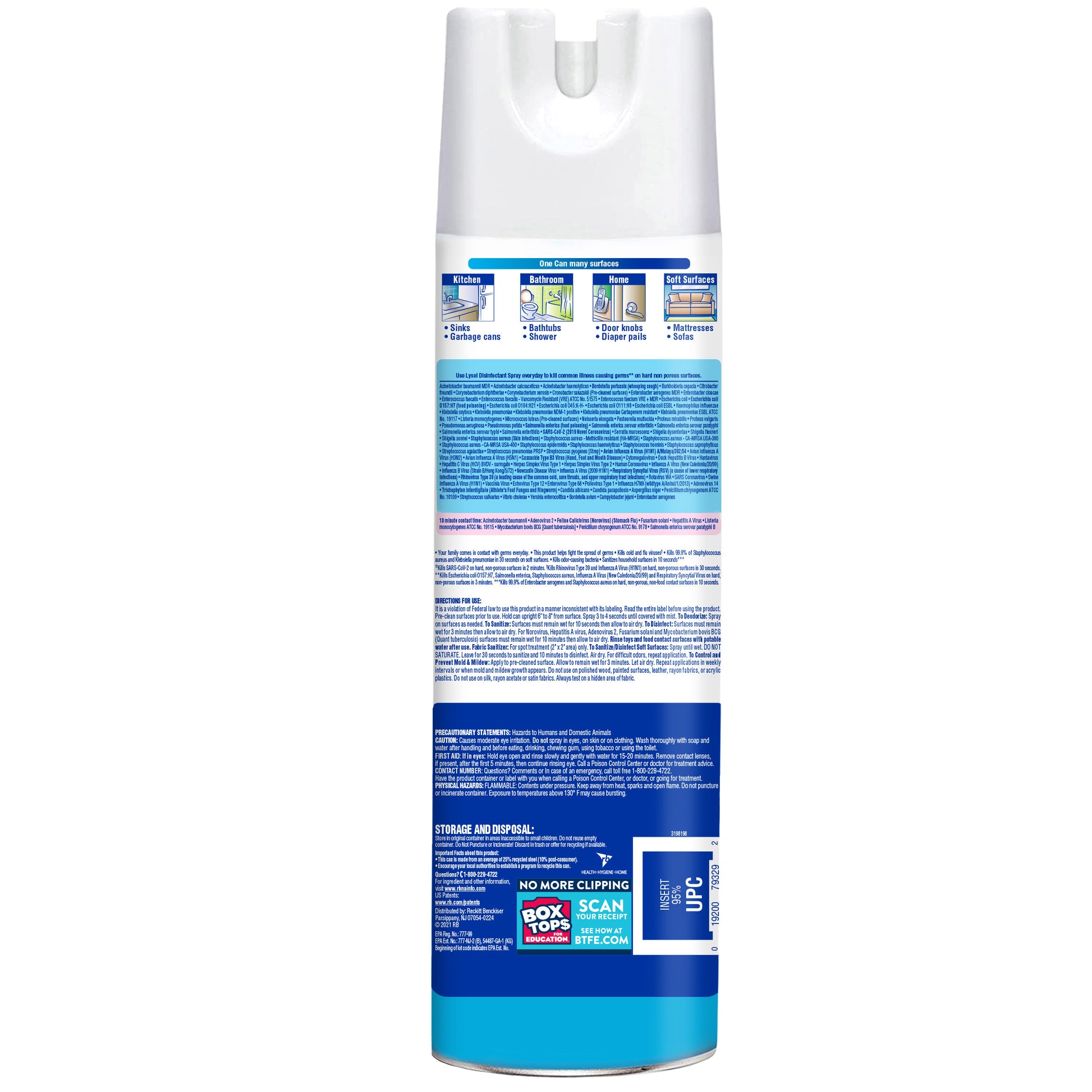 LYSOL DISINFECTING SPRAY 3/19 OZ