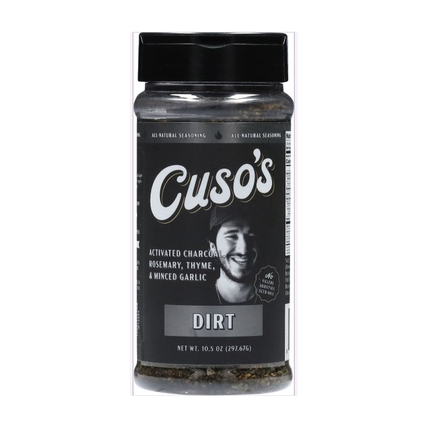 Cuso’s Dirt Ultimate All-Natural Seasoning Blend, 10.5 oz.