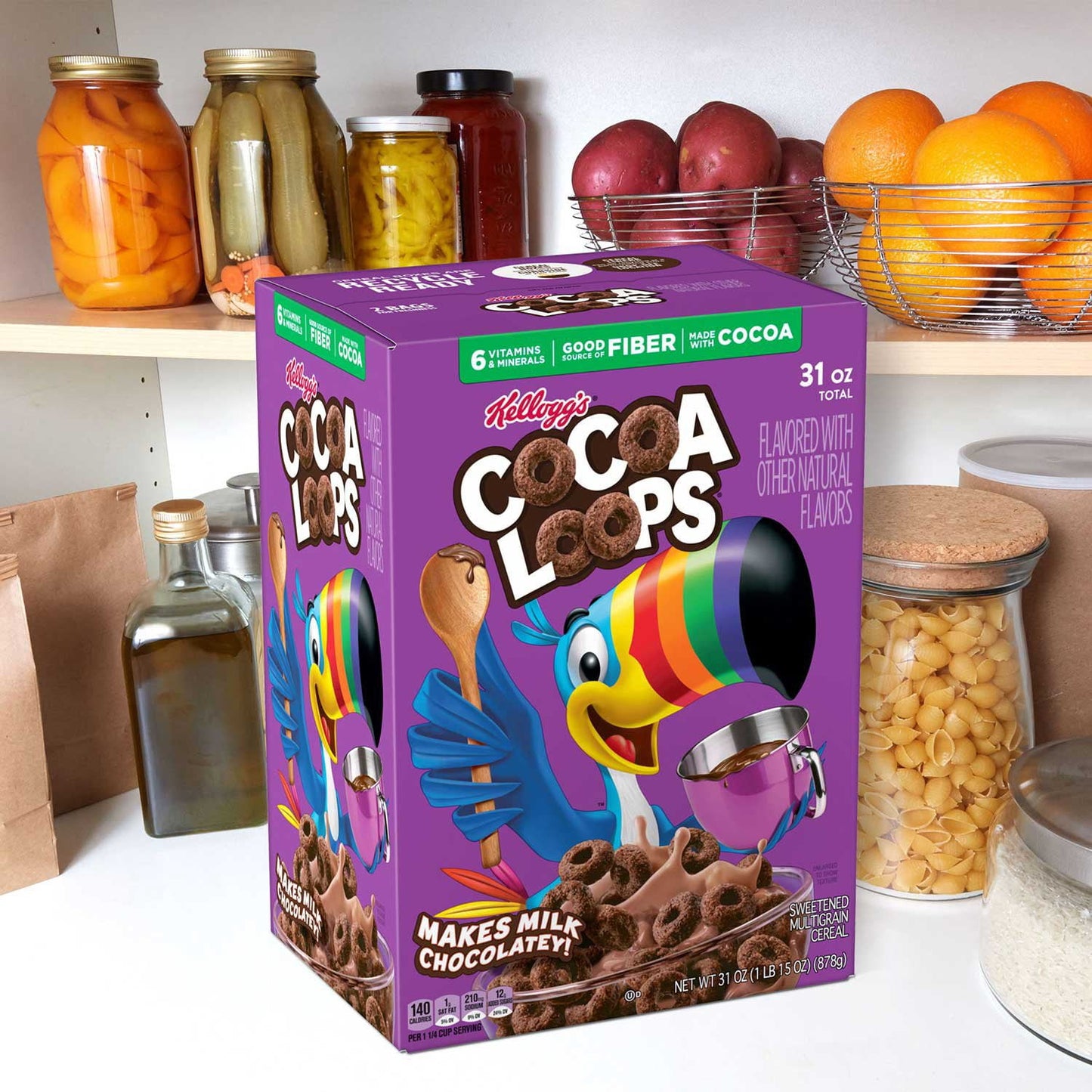 Cocoa Loops Cereal, 31 oz.