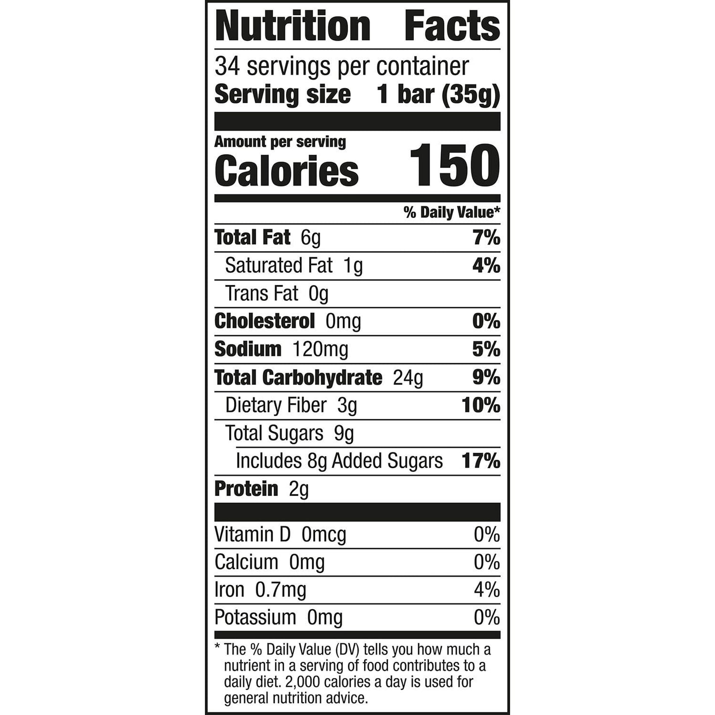 Nature Valley Soft Baked Oatmeal Squares Cinnamon Brown Sugar, 34 ct.