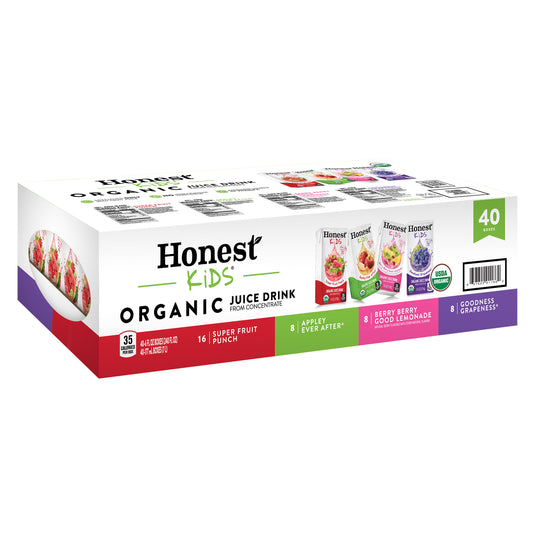 HONEST KIDS ORGANIC JUICE DRINK VARIETY 40/6 OZ