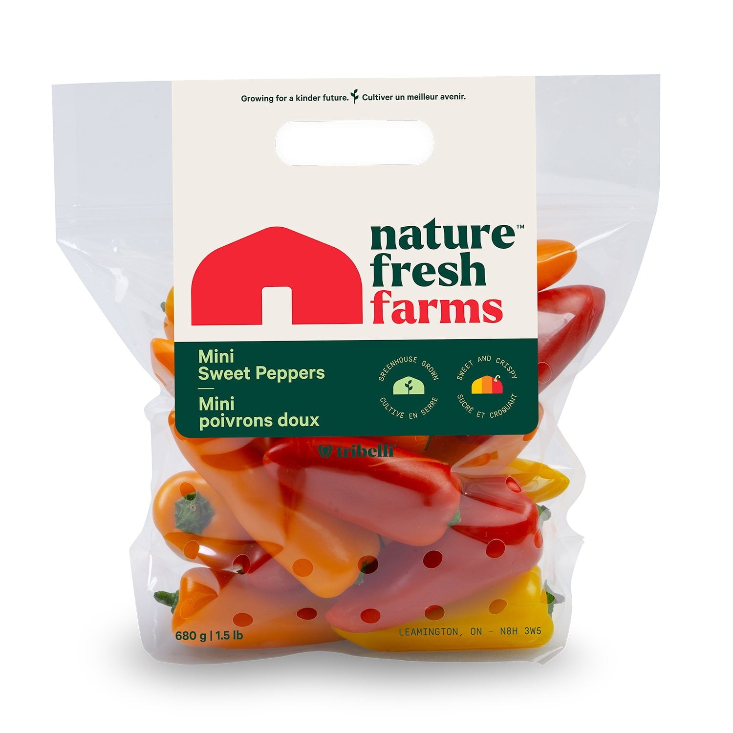 Sweet Mini Peppers, 1.5 lbs.