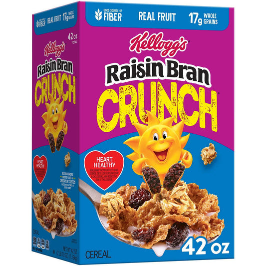 Raisin Bran Crunch Cereal, 42 oz.