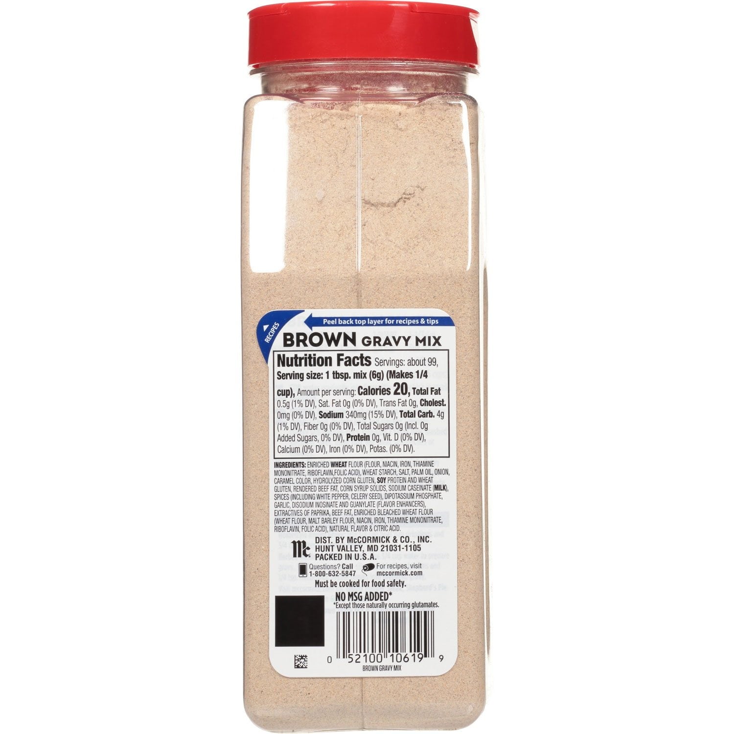 McCormick Brown Gravy Mix, 21 oz.