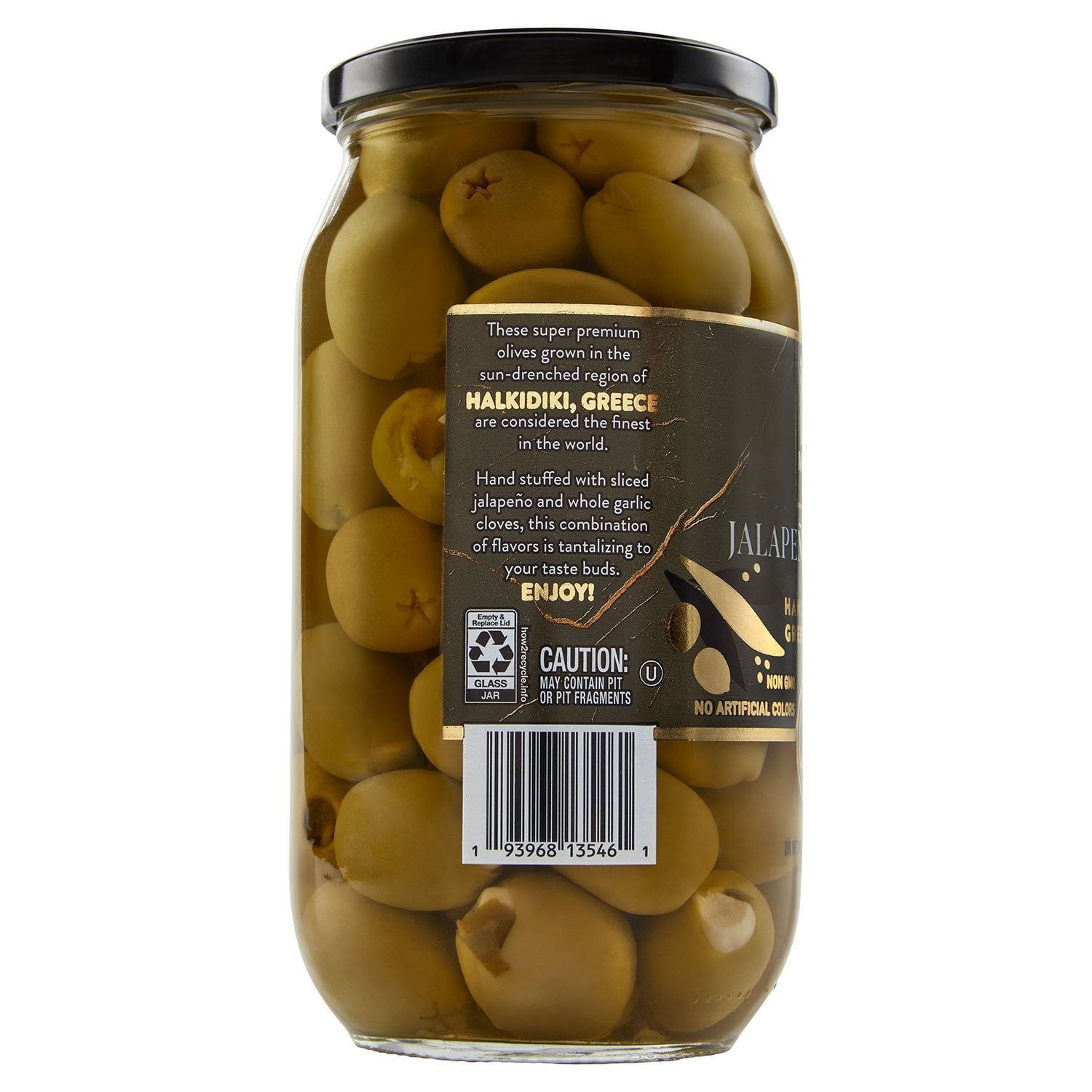 Member's Mark Jalapeno and Garlic Stuffed Olives, 20.5 oz.