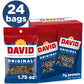David Original Sunflower Seeds, 1.75 oz., 24 pk.
