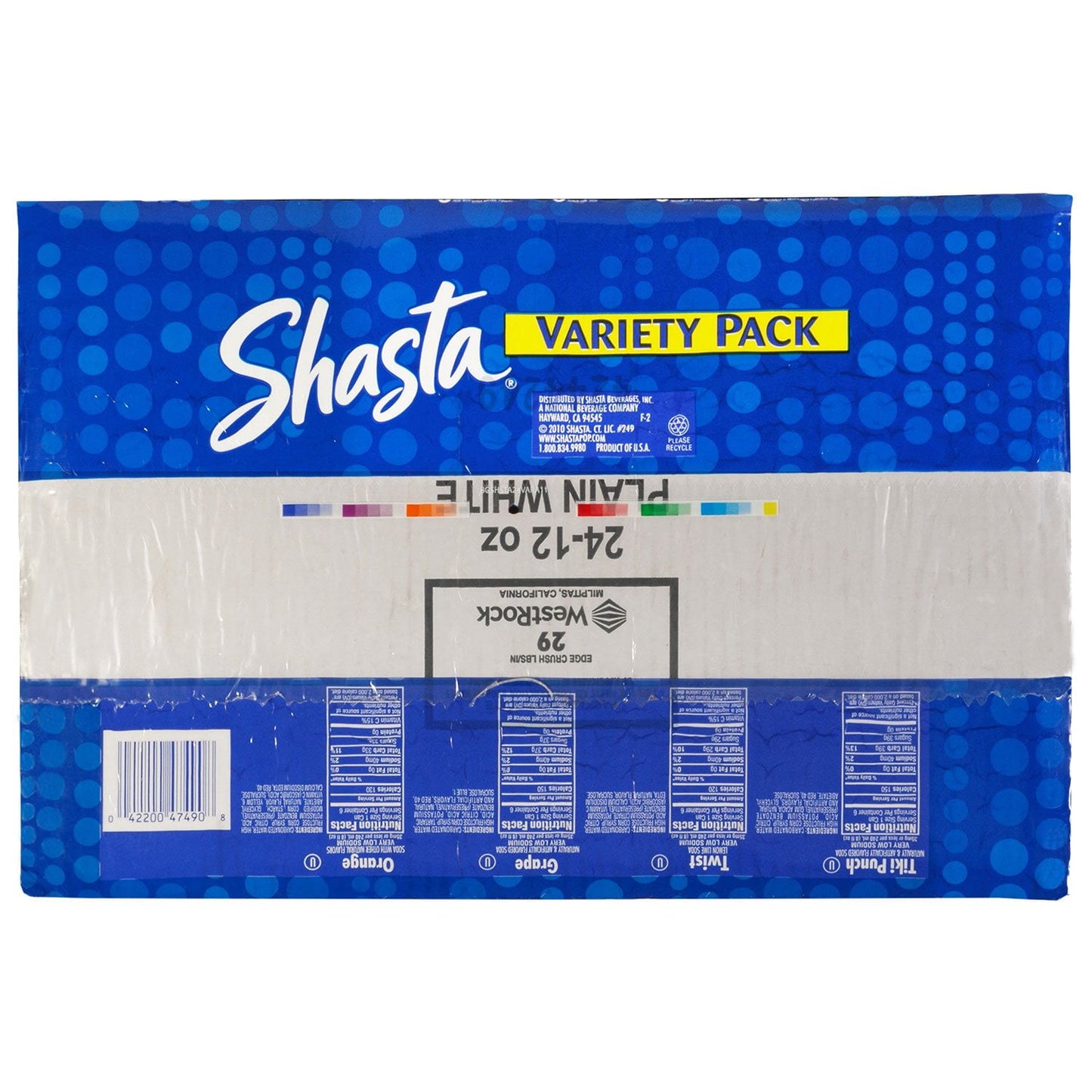Shasta Soda Variety Pack 12 fl. oz., 24 pk.