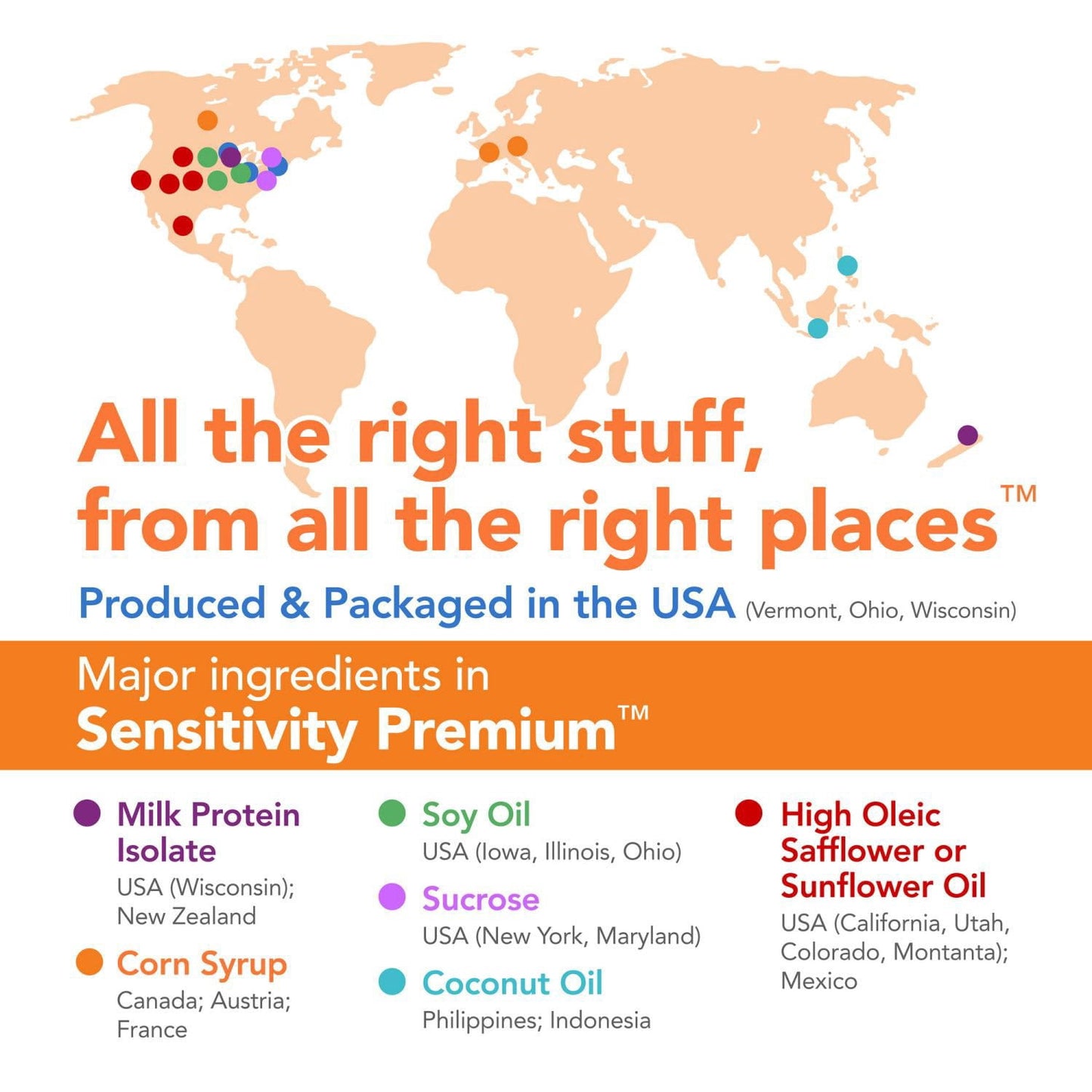 Member's Mark Sensitivity Premium Baby Formula, 48 oz.