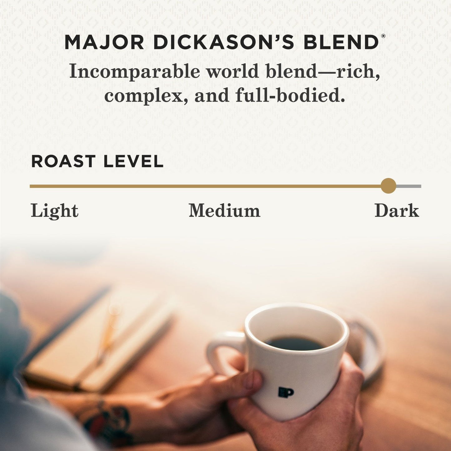 Peet's Coffee Dark Roast Whole Bean, Major Dickason's Blend, 32 oz.