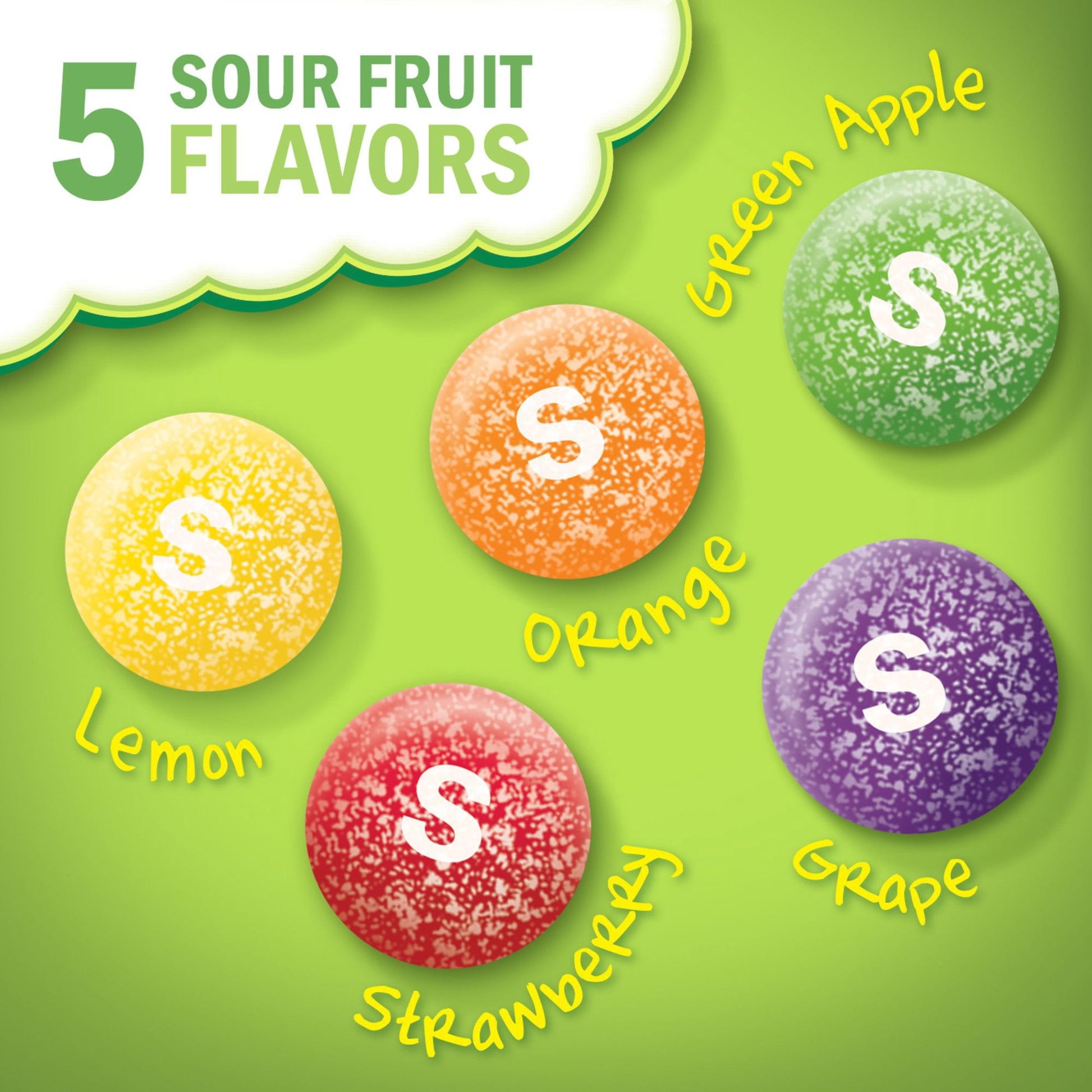 Skittles Sour Fruity Chewy Candy, Full Size, 1.8 oz., 24 pk.