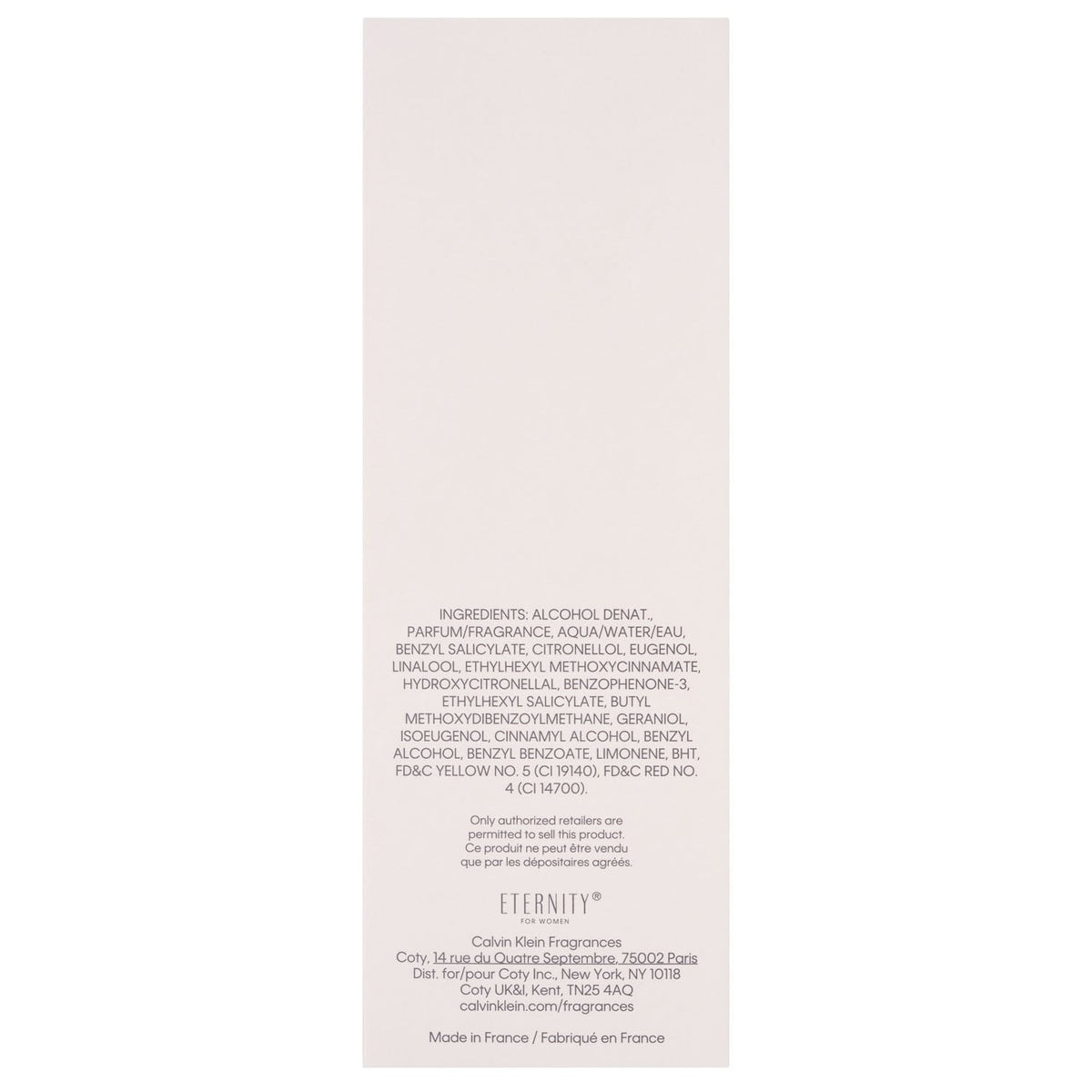 Calvin Klein Eternity Eau de Parfum, 3.3 fl. oz.
