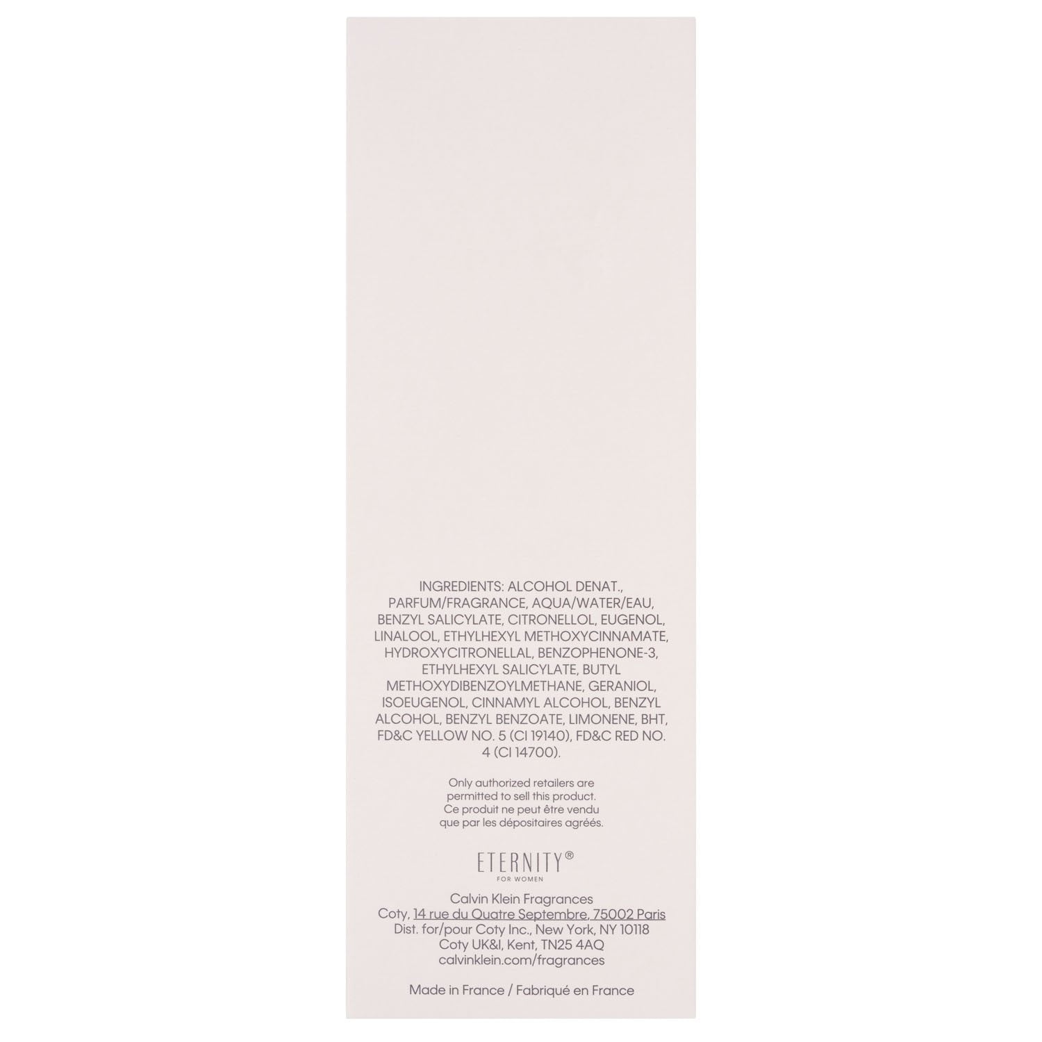 Calvin Klein Eternity Eau de Parfum, 3.3 fl. oz.