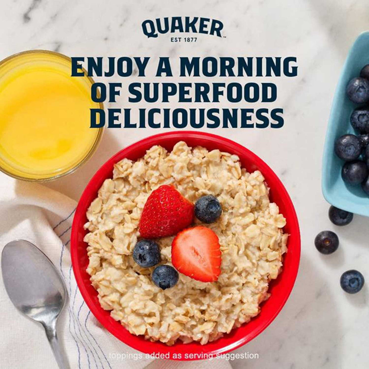 Quaker Instant Oatmeal, Variety Pack, 1.51 oz., 52 pk.