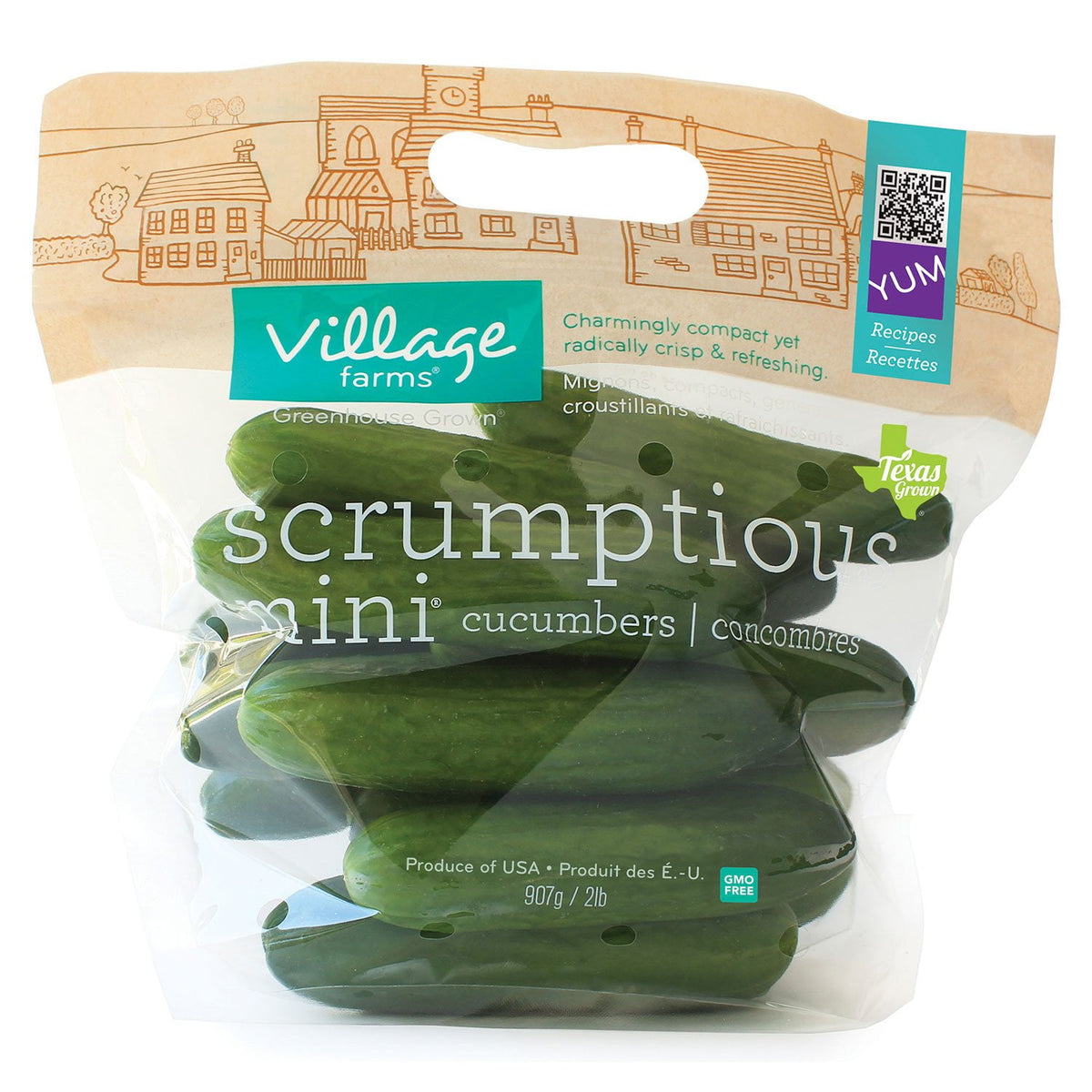 Mini Cucumbers, 2 lbs.