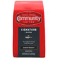 Community Coffee Dark Roast Ground Coffee, Signature Blend, 40 oz.