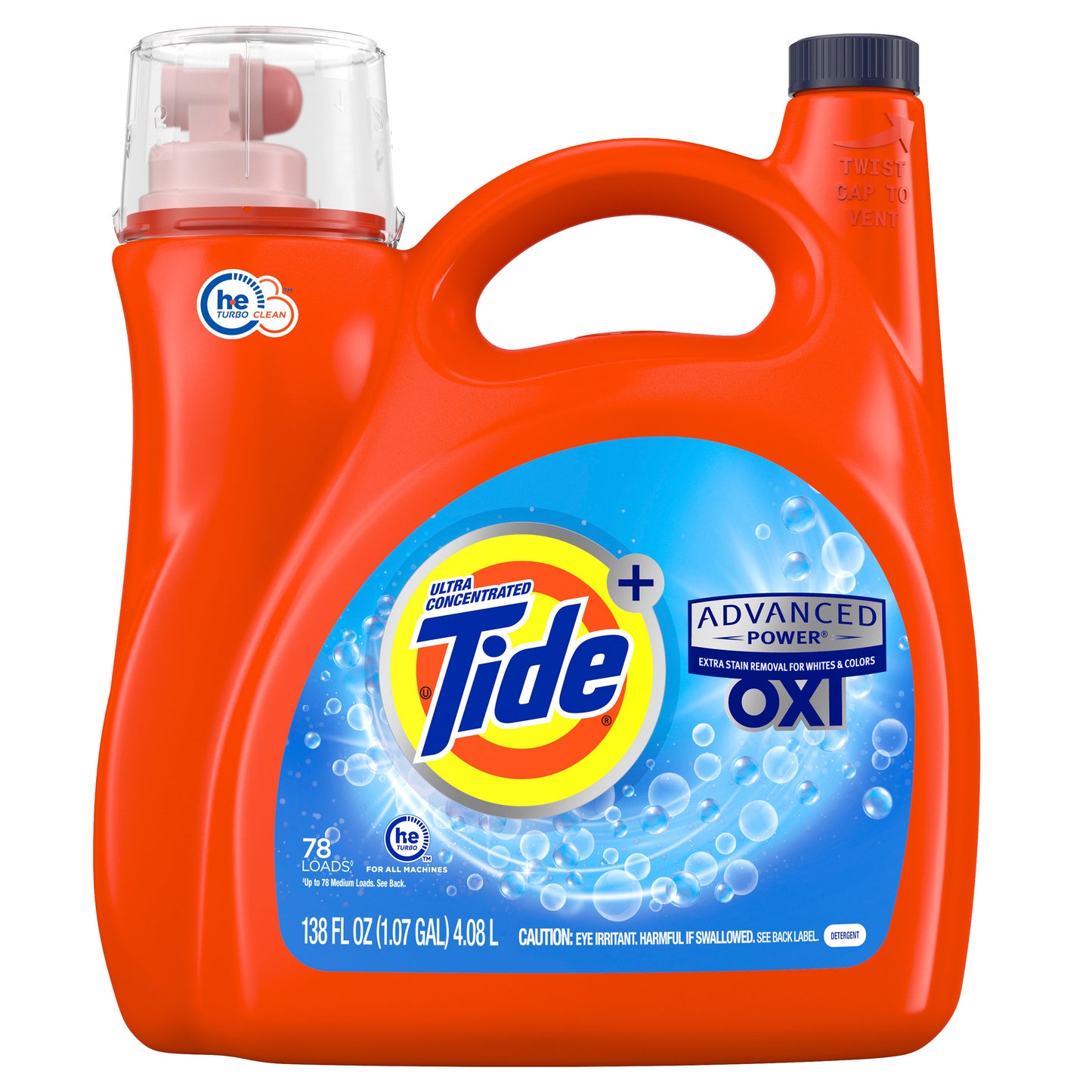 TIDE AP W/OXI 78 LOADS/138 OZ