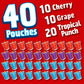 Kool-Aid Jammers Juice Pouches Variety Pack 6 fl. oz., 40 pk.