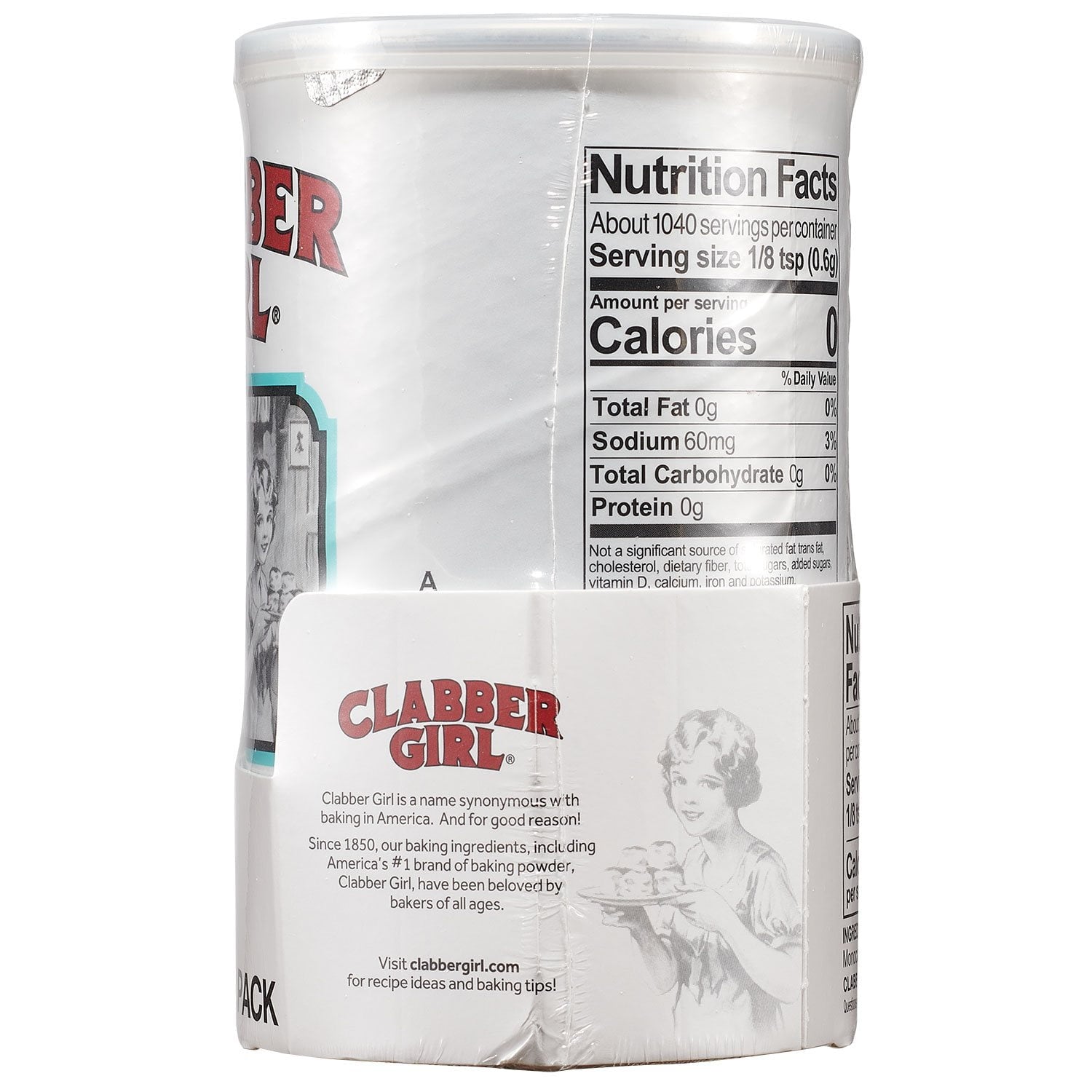 Clabber Girl Baking Powder, 22 oz., 2 pk.