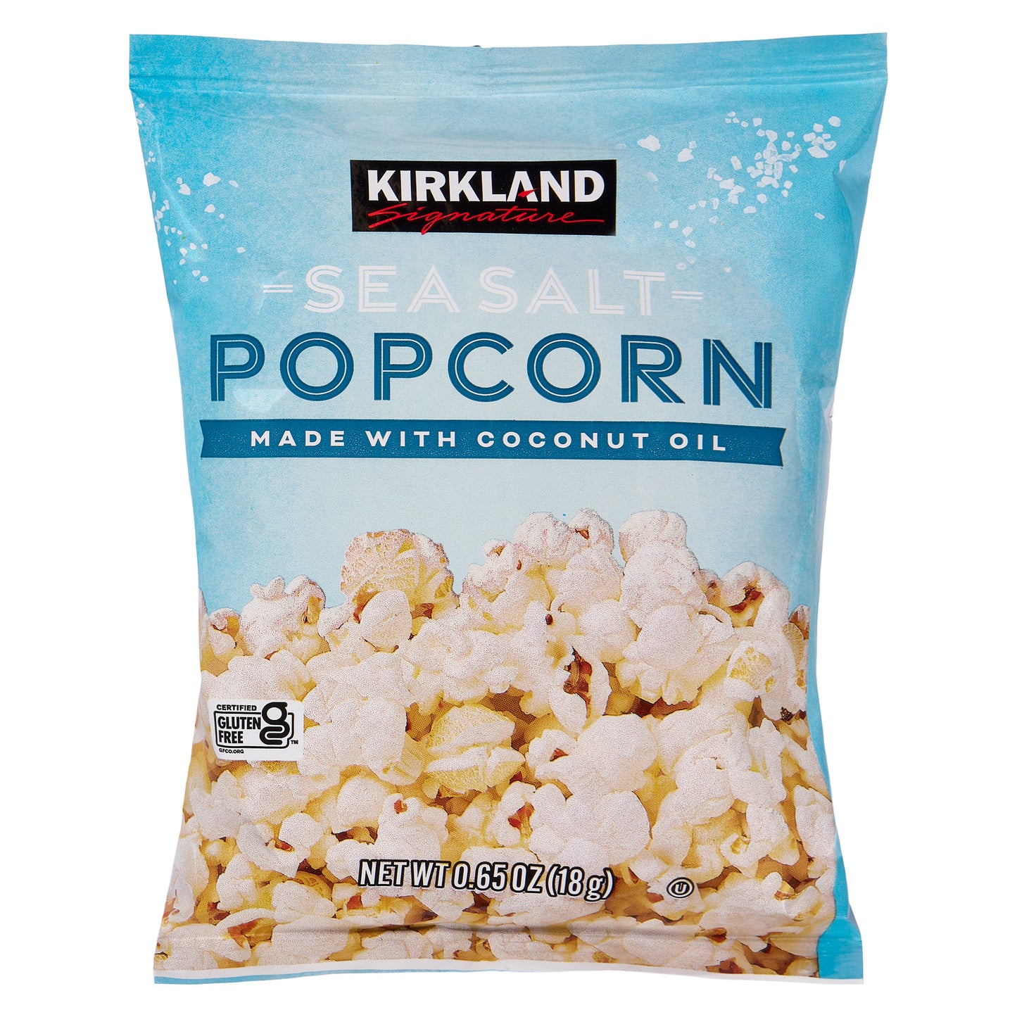 KIRKLAND SIGNATURE SEA SALT POPCORN 36 CT
