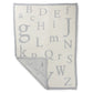 Barefoot Dreams CozyChic ABC Blanket