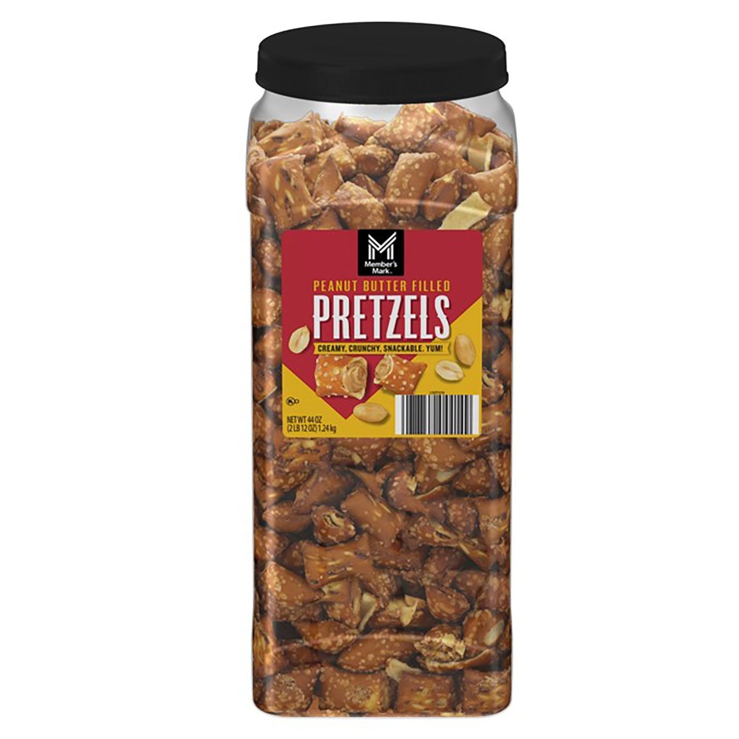 Member's Mark Peanut Butter Filled Pretzels, 44 oz.