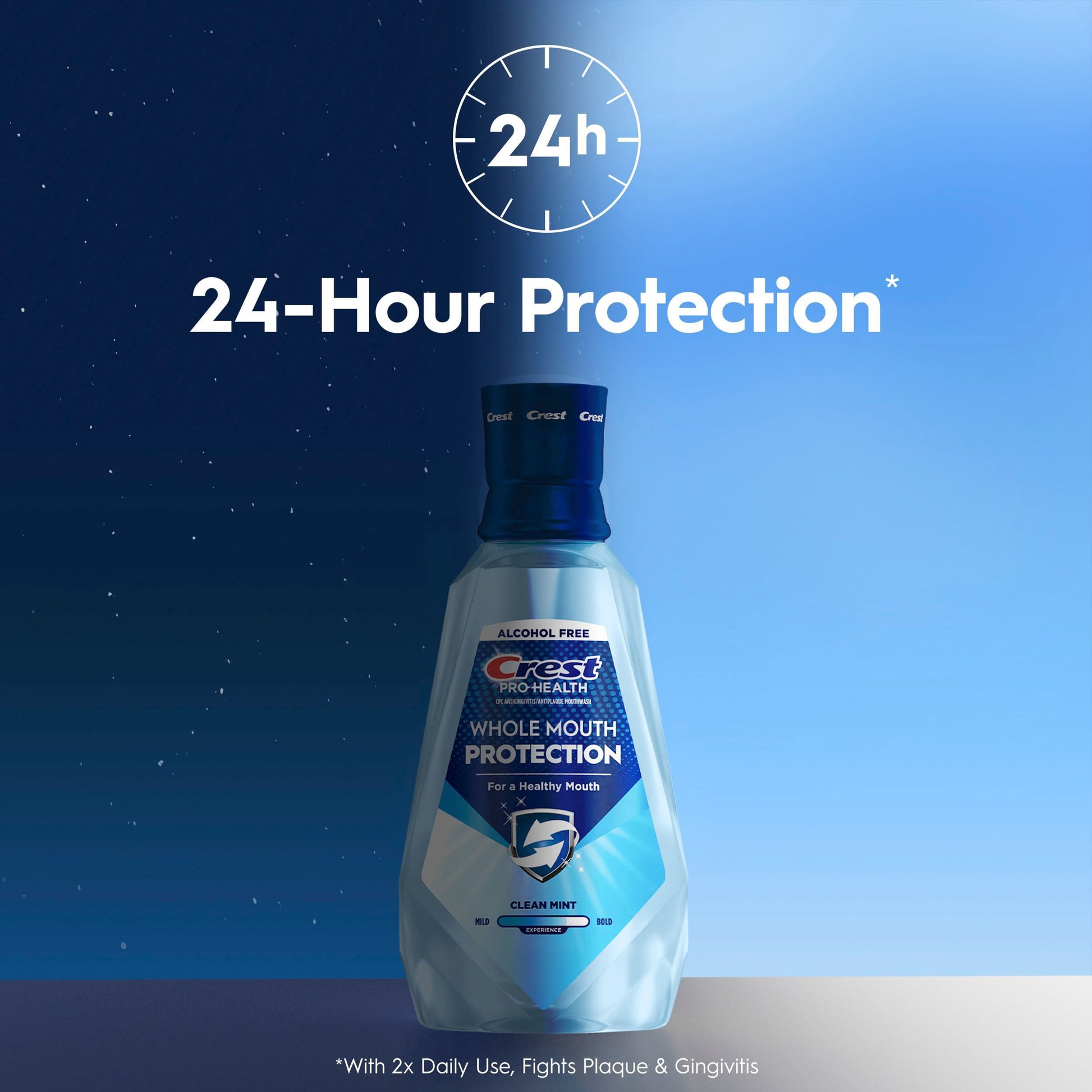Crest Pro-Health Advantage Multi-Protection Mouthwash, Smooth Mint, 33.8 fl. oz., 3 pk.