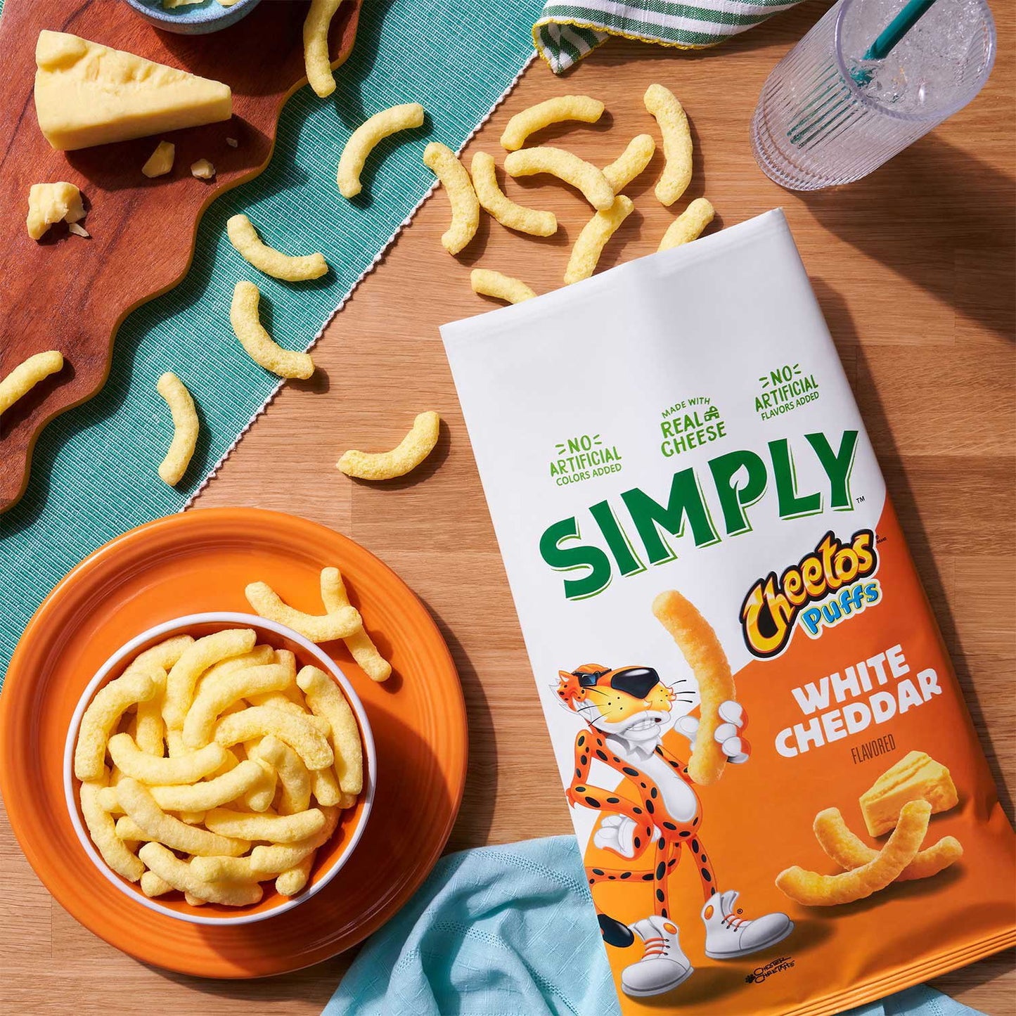 Simply Cheetos White Cheddar Puffs, 12.5 oz.