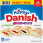 Hostess Variety Pack Danish, 2.75 oz., 24 pk.