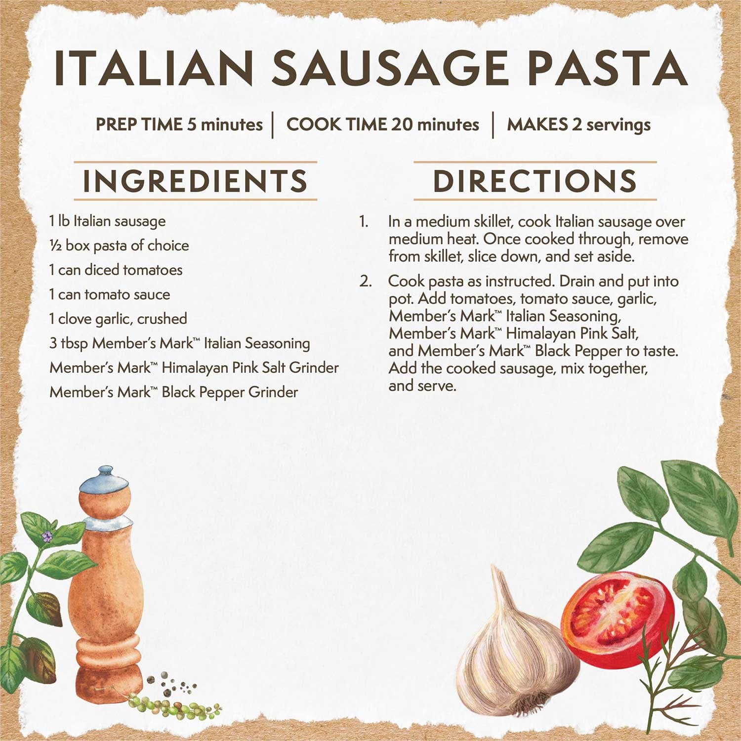 Member’s Mark Italian Seasoning, 6 oz.