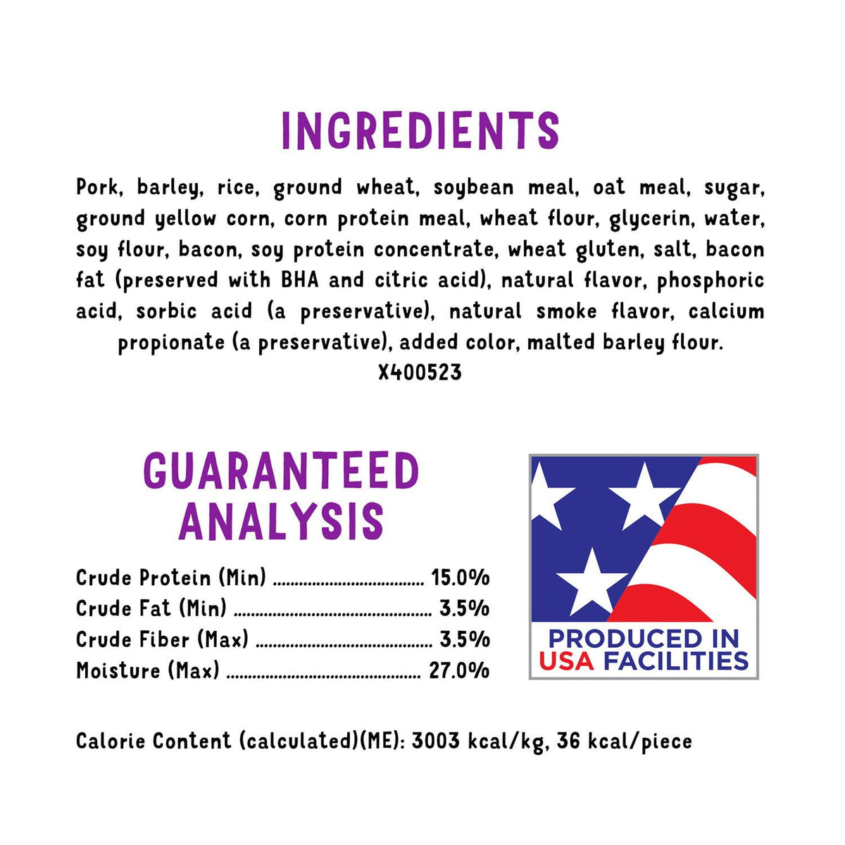 Purina Beggin' Strips Dog Treats, Bacon Flavor, 54 oz. Pouch