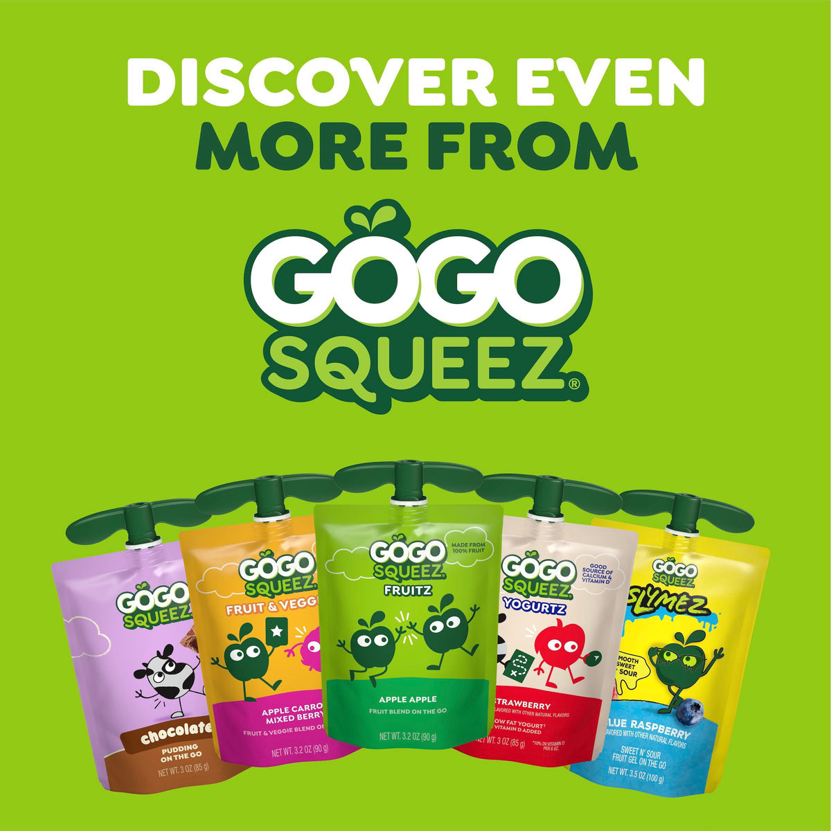 GoGo SqueeZ Toy Story, Variety Pack, 3.2 oz., 24 pk.