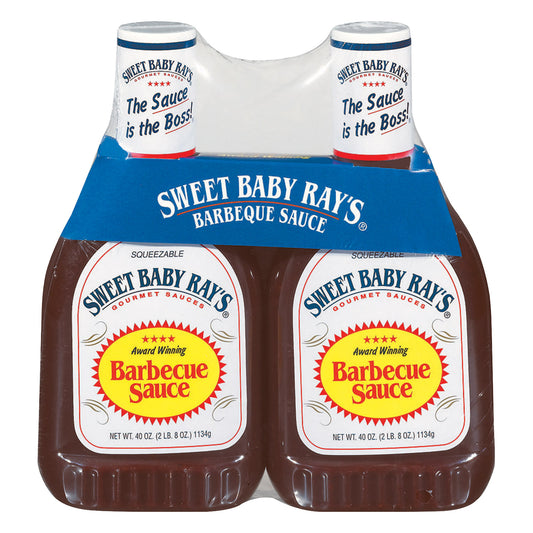 SWEET BABY RAY'S BARBECUE SAUCE 2/40 OZ