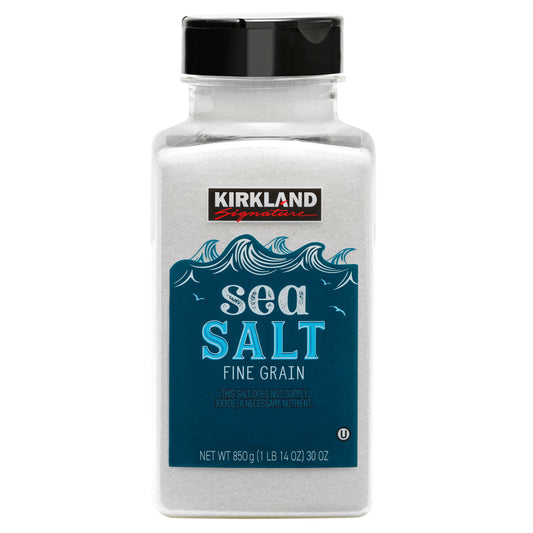 KIRKLAND SIGNATURE PURE SEA SALT 30 OZ