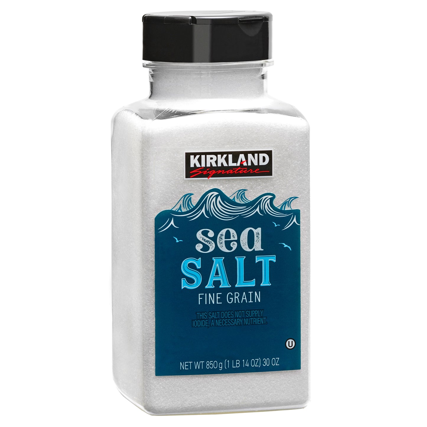 KIRKLAND SIGNATURE PURE SEA SALT 30 OZ
