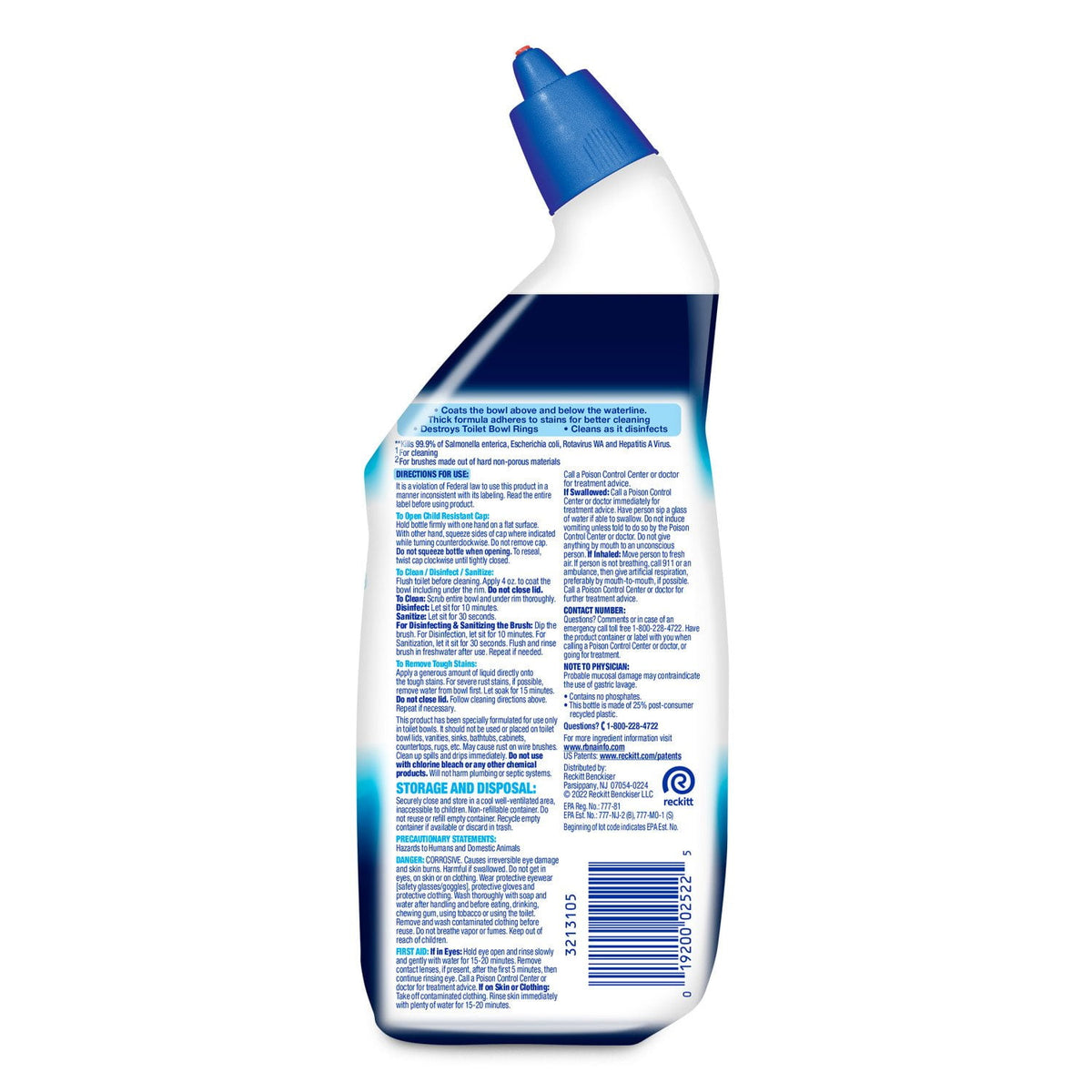 Lysol Advanced Toilet Bowl Gel Cleaner 32 fl. oz., 4 pk.