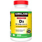 Kirkland Signature Vitamin D3 600 ct