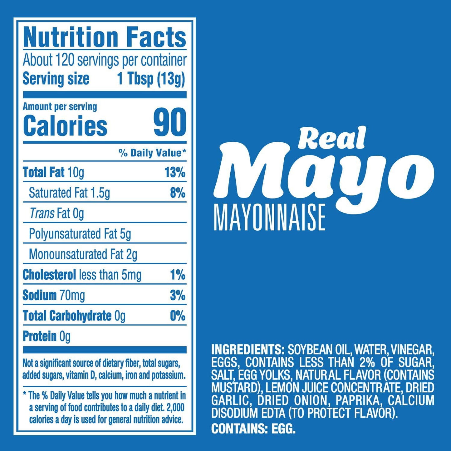 Kraft Real Mayo Mayonnaise, 30 fl. oz. jars, 2 pk.