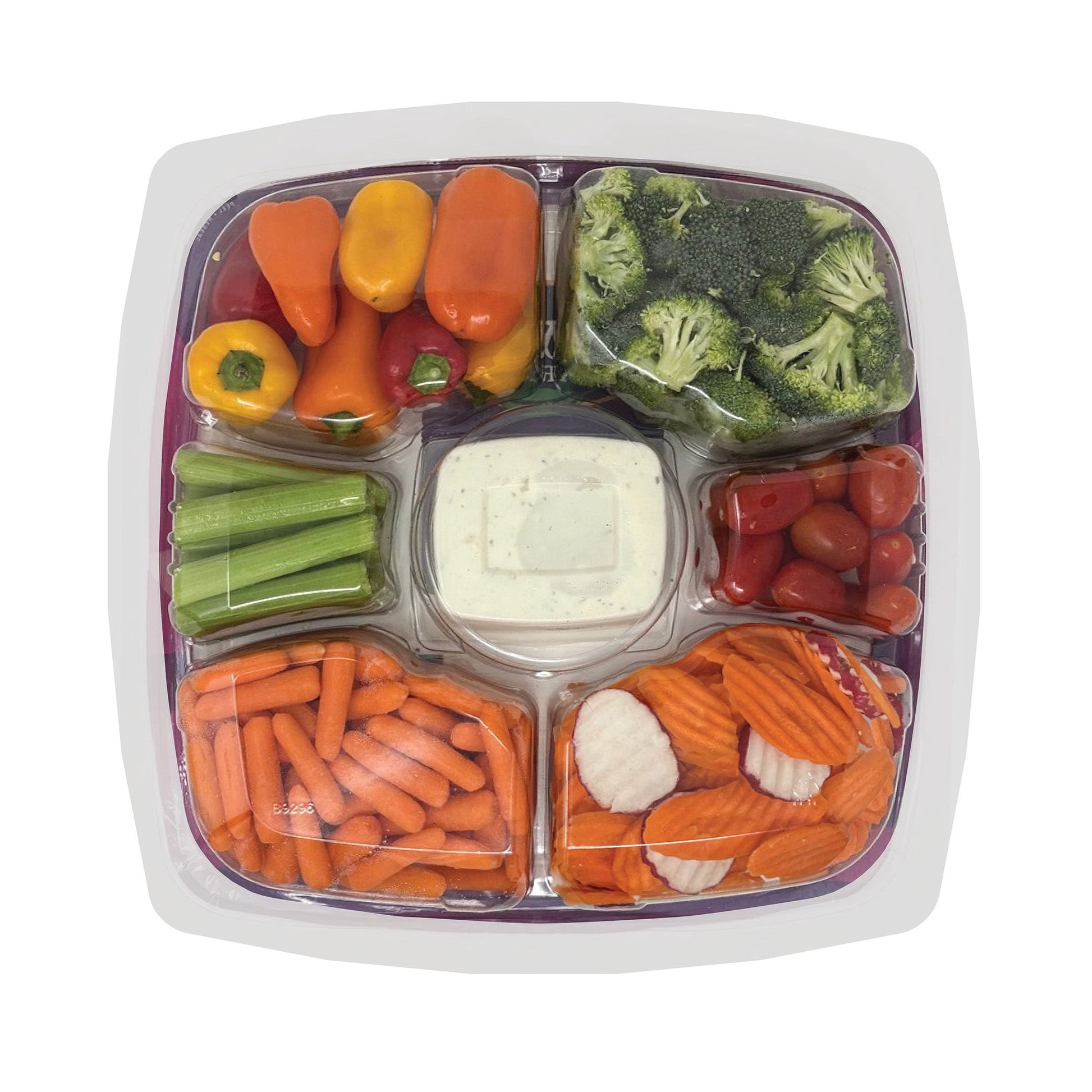 Taylor Farms Vegetable Tray with Ranch Dip, 4 lbs.