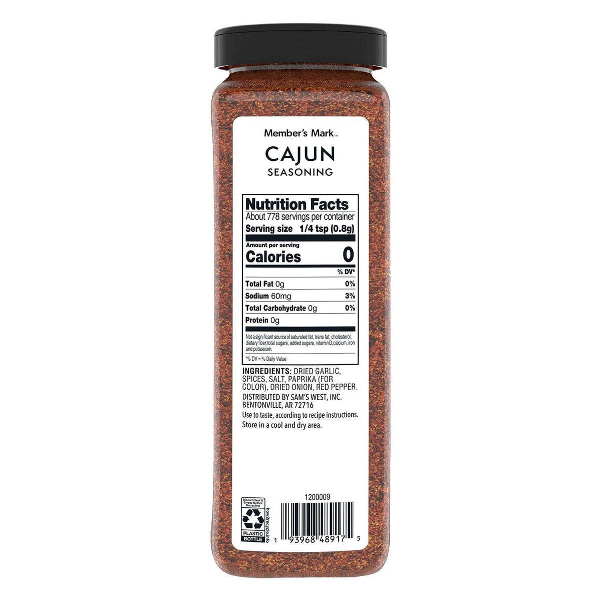 Member’s Mark Cajun Seasoning, 22 oz.