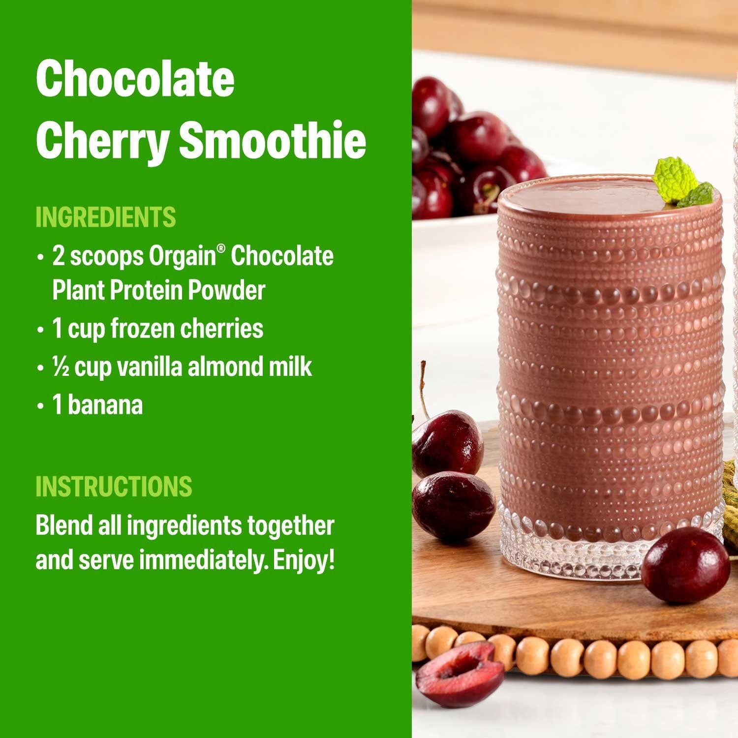Orgain Organic 21g Plant-Based Protein Powder, Creamy Chocolate Fudge 2.74 lbs.