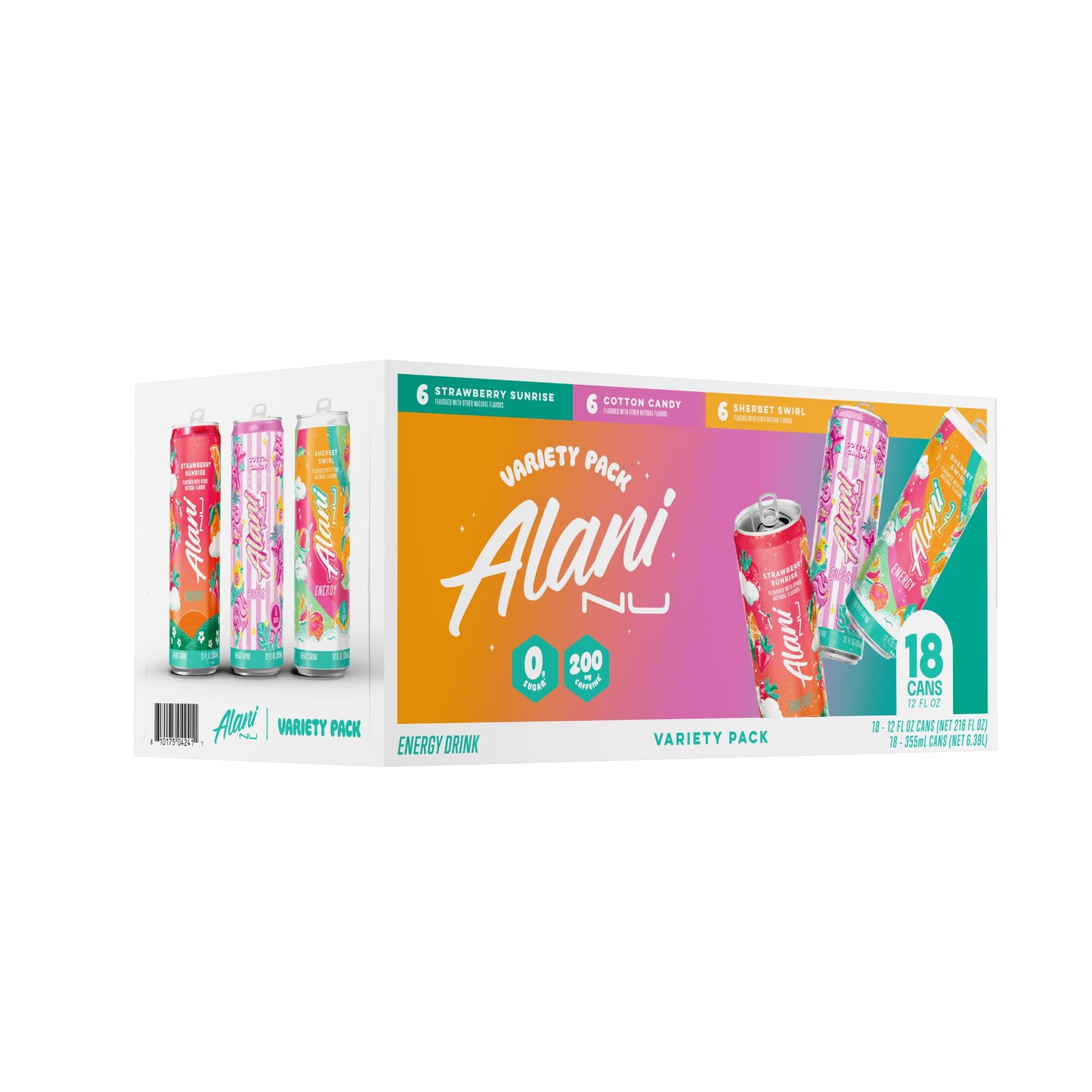 Alani Nu Energy Drink Variety Pack, 12 fl. oz., 18 pk.