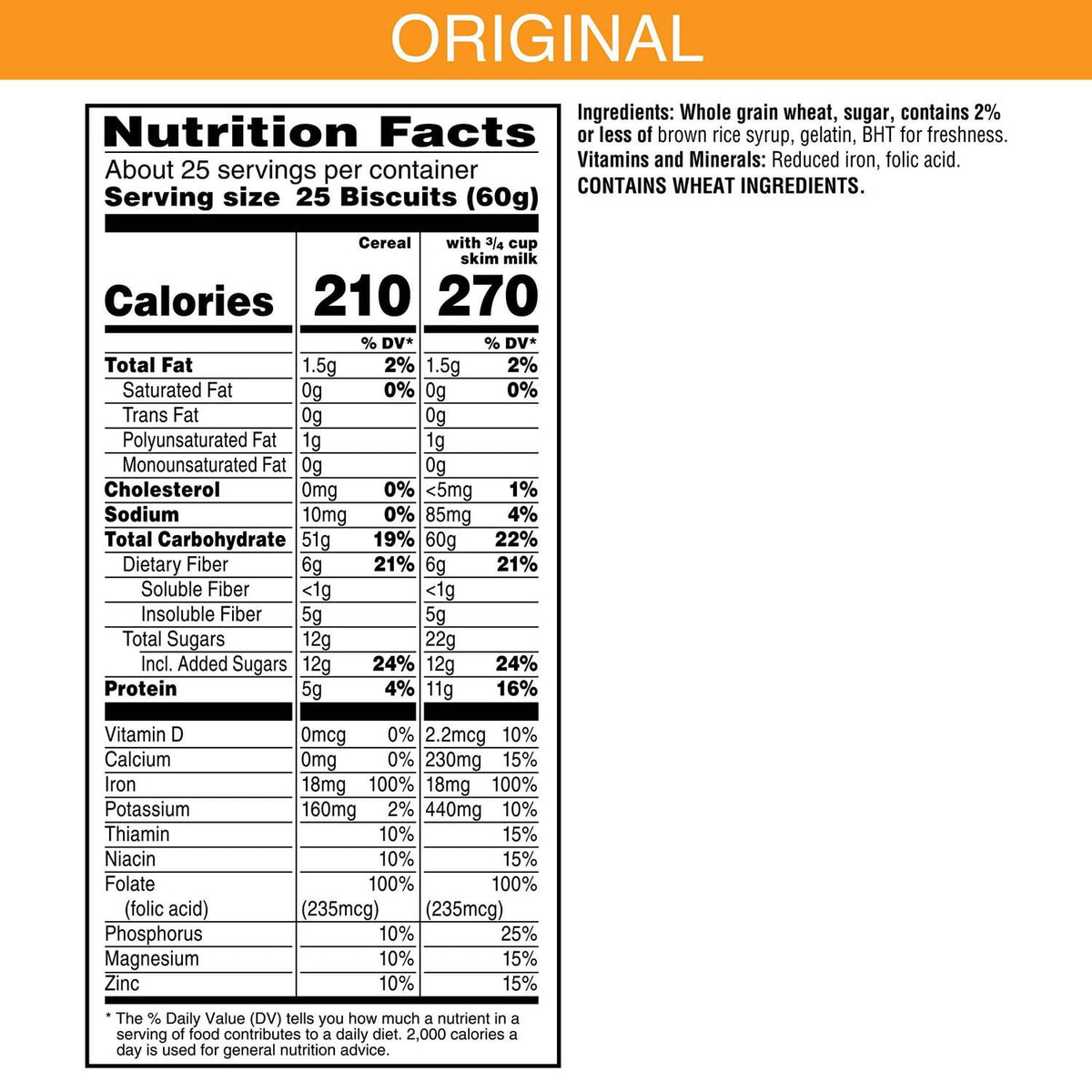 Frosted Mini-Wheats Cereal, 55 oz.